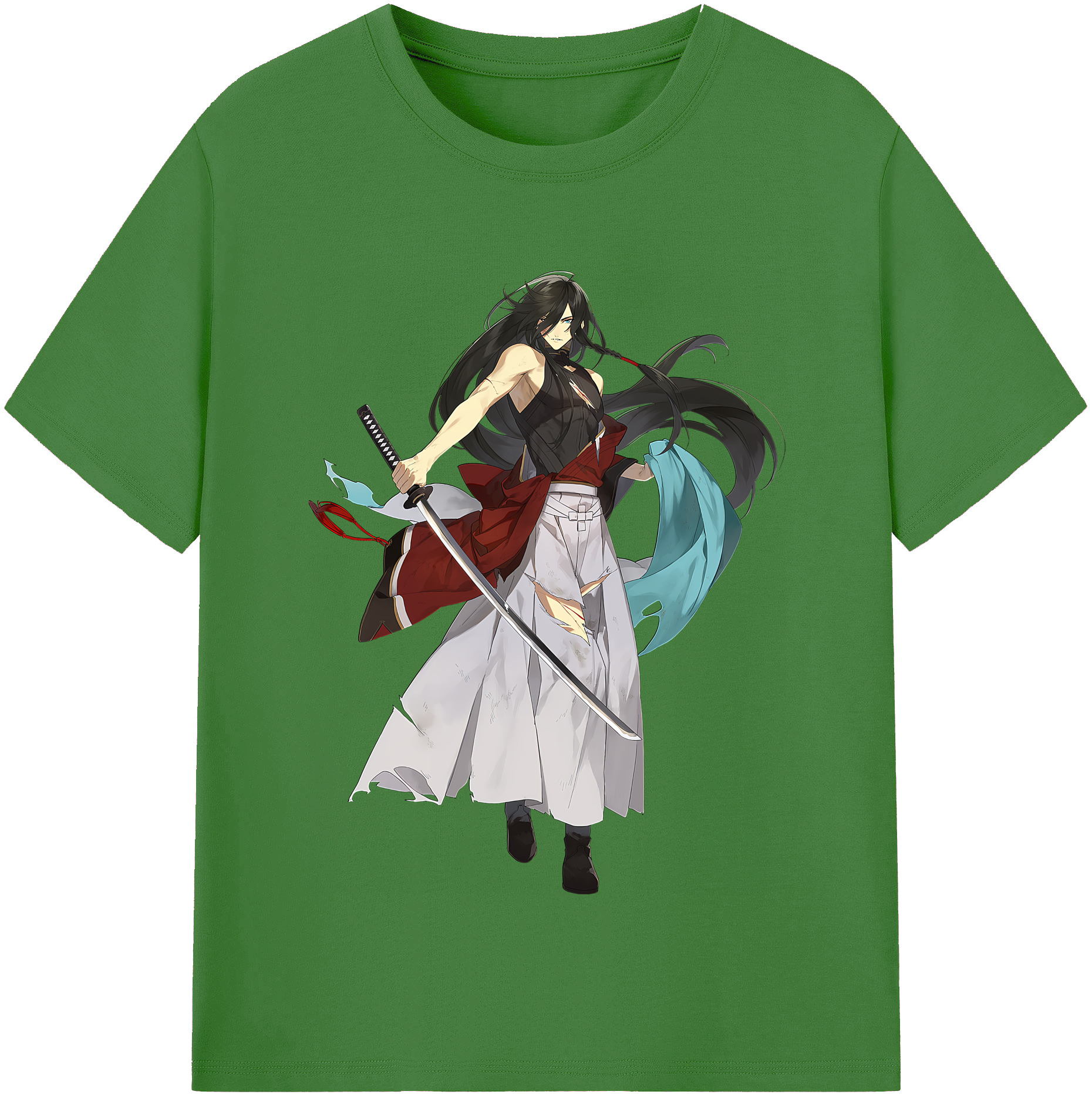 （画像用） 刀剣乱舞 Touken Ranbu レディースカジュアルプリントTシャツ（綿100％）